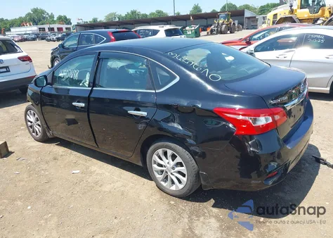 2017 Nissan Sentra S из США, поврежденный, VIN 3N1AB7AP5HY365670